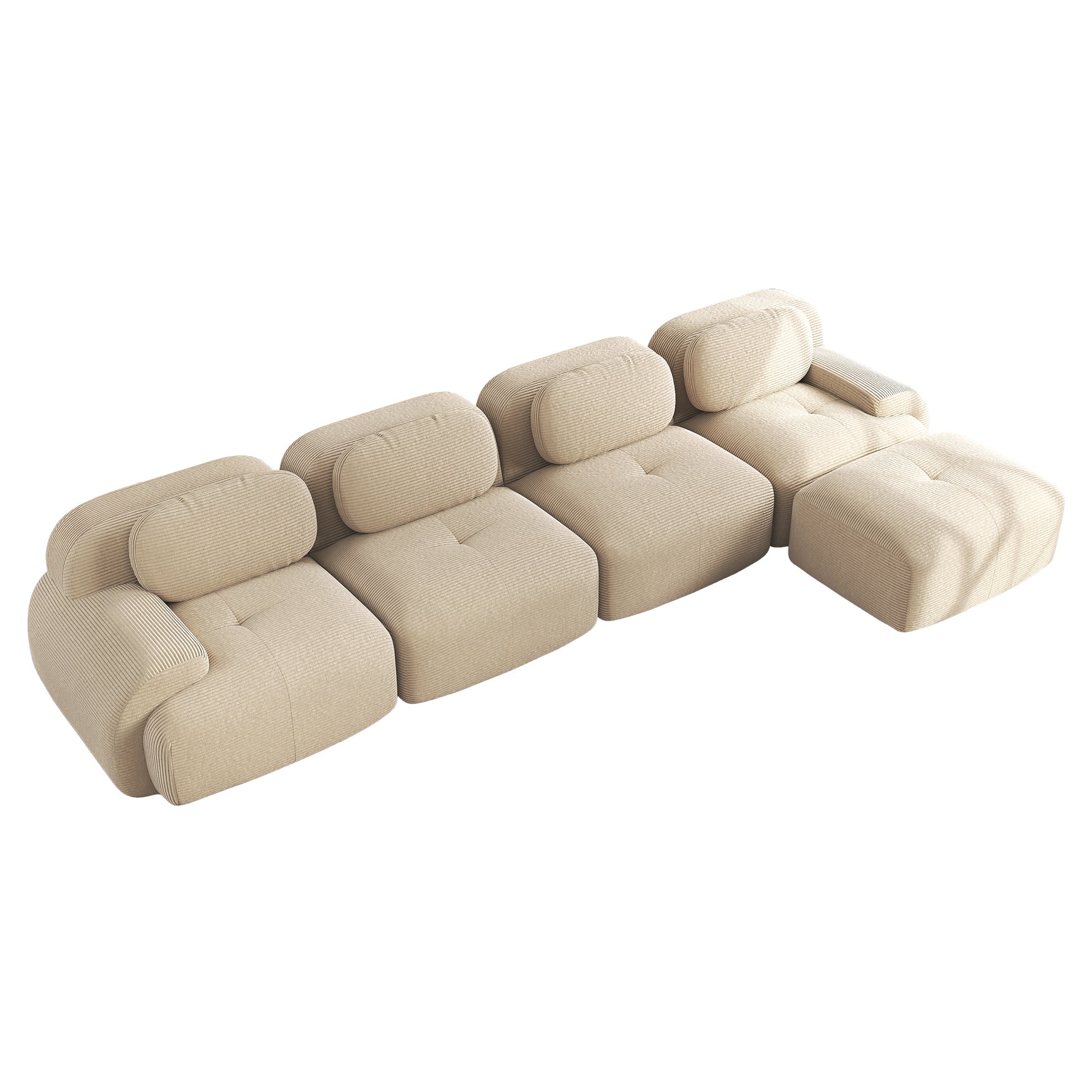 2-Sitzer-Schlafsofa aus dunkelgrauem Stoff mit Seitentaschen, modernes Schlafsofa