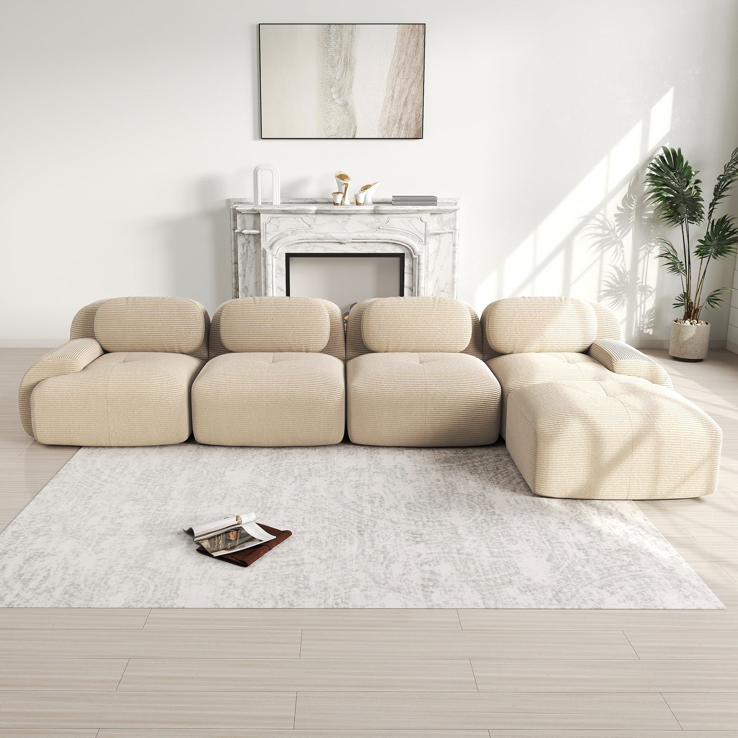 2-Sitzer-Schlafsofa aus dunkelgrauem Stoff mit Seitentaschen, modernes Schlafsofa