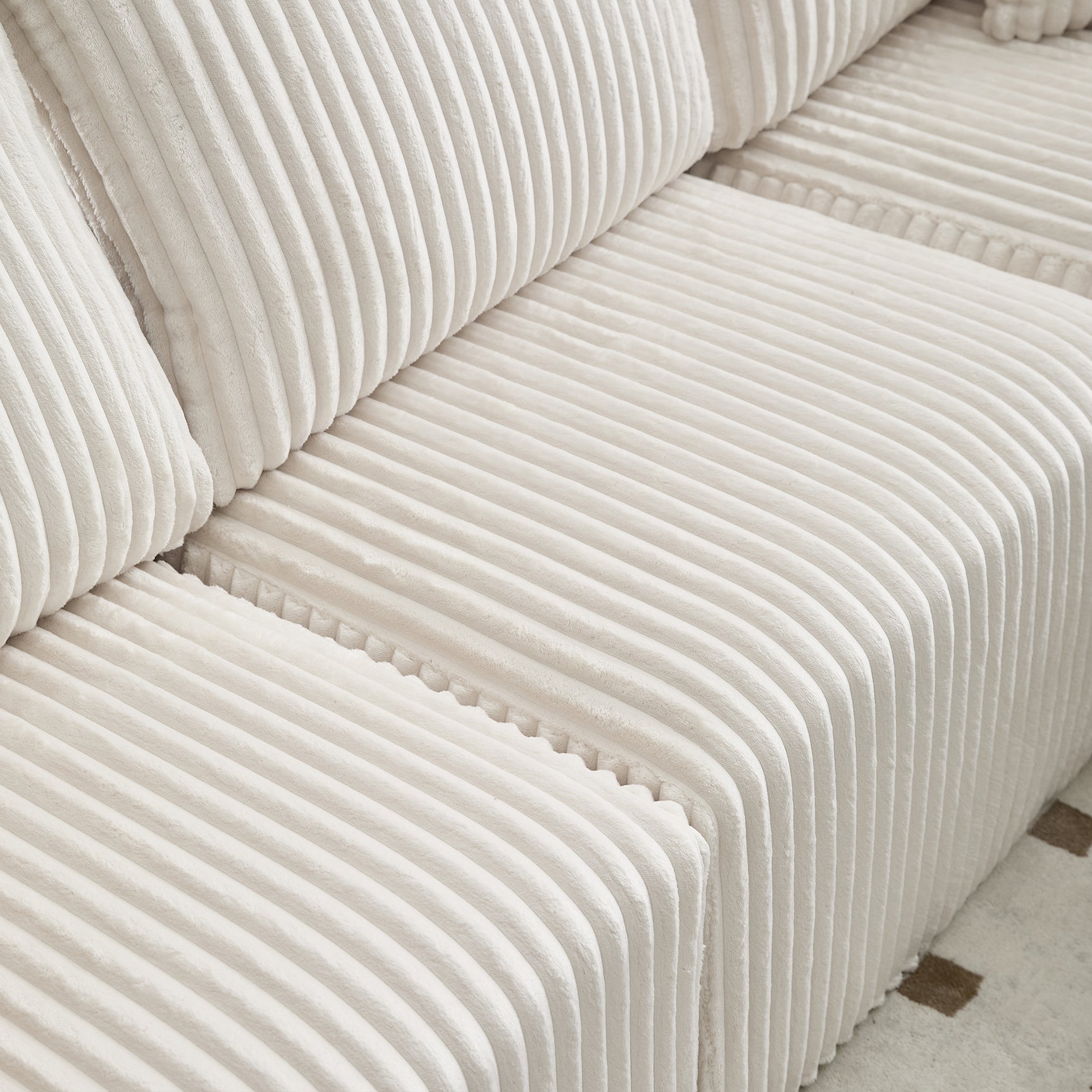 2-Sitzer-Schlafsofa aus dunkelgrauem Stoff mit Seitentaschen, modernes Schlafsofa