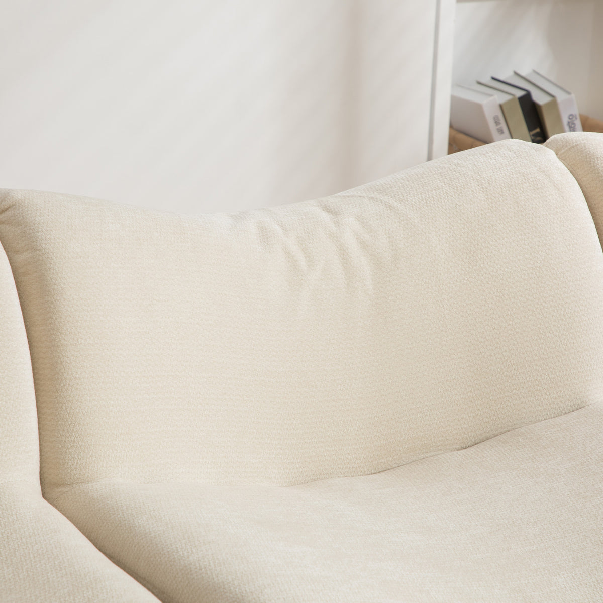 Canapé modulaire chenille beige 3 place
