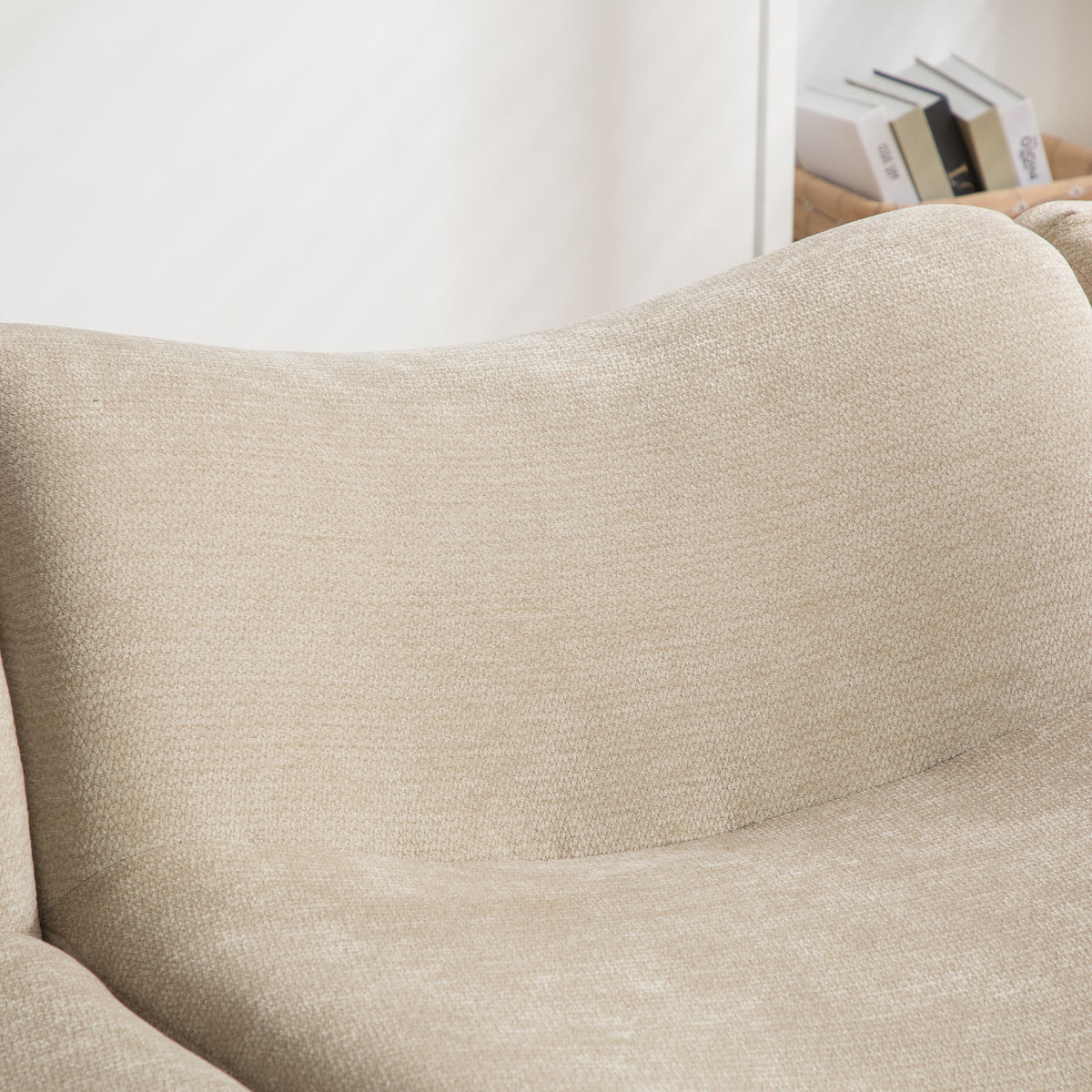 Canapé modulaire chenille kaki 3 place