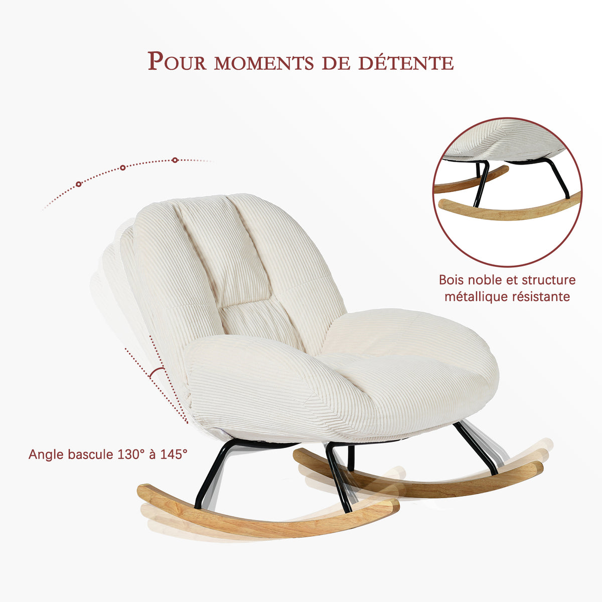 Einstellbare ergonomische Büro -Sessel mit Stoff Armlehnen weiße Schleife - Thomasina