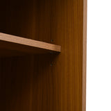 Küchen-Sideboard aus Holz im Landhausstil mit 2 Schiebetüren und verstellbaren Regalen – 100 × 90 × 37 cm