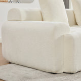 2-Sitzer-Schlafsofa aus dunkelgrauem Stoff mit Seitentaschen, modernes Schlafsofa