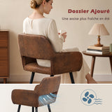 Round Table Table Table Table Timber Ø80 cm with 4 black velvet chairs, modern and comfortable style