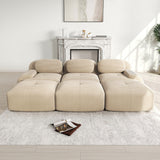 2-Sitzer-Schlafsofa aus dunkelgrauem Stoff mit Seitentaschen, modernes Schlafsofa