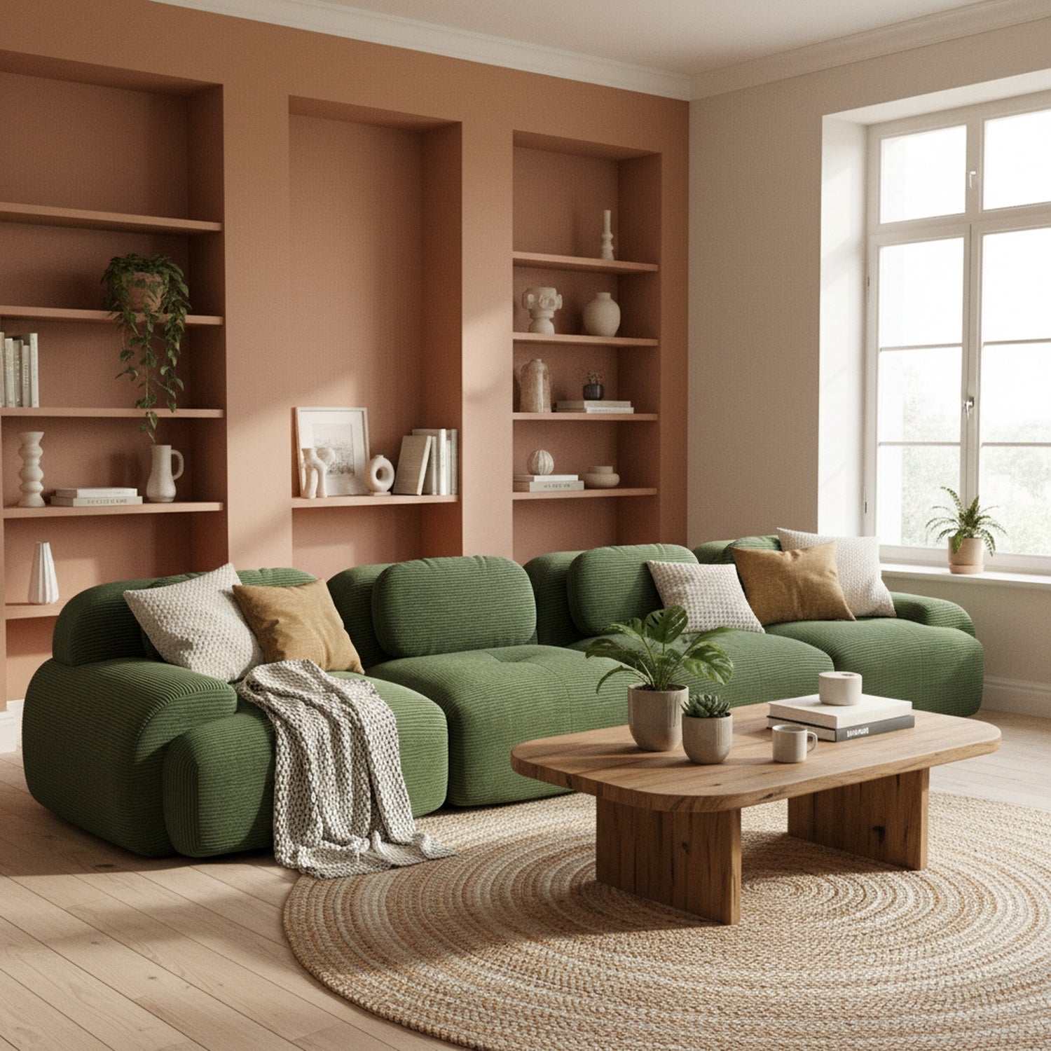 2-Sitzer-Schlafsofa aus dunkelgrauem Stoff mit Seitentaschen, modernes Schlafsofa