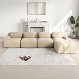 2-Sitzer-Schlafsofa aus dunkelgrauem Stoff mit Seitentaschen, modernes Schlafsofa