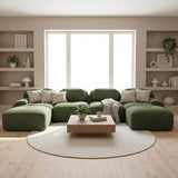 2-seater sofa bed in dark gray fabric with side pockets, modern convertible sofa