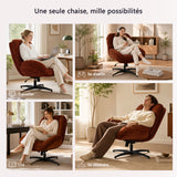 Einstellbare ergonomische Büro -Sessel mit Stoff Armlehnen weiße Schleife - Thomasina