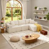2-Sitzer-Schlafsofa aus dunkelgrauem Stoff mit Seitentaschen, modernes Schlafsofa