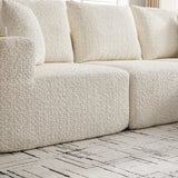 2-Sitzer-Schlafsofa aus dunkelgrauem Stoff mit Seitentaschen, modernes Schlafsofa