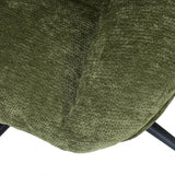 Einstellbare ergonomische Büro -Sessel mit Stoff Armlehnen weiße Schleife - Thomasina