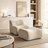 Canapé modulaire chenille kaki 1 place