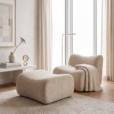 Canapé modulaire chenille kaki 1 place