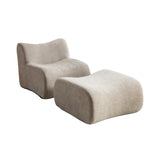 Canapé modulaire chenille gris 1 place